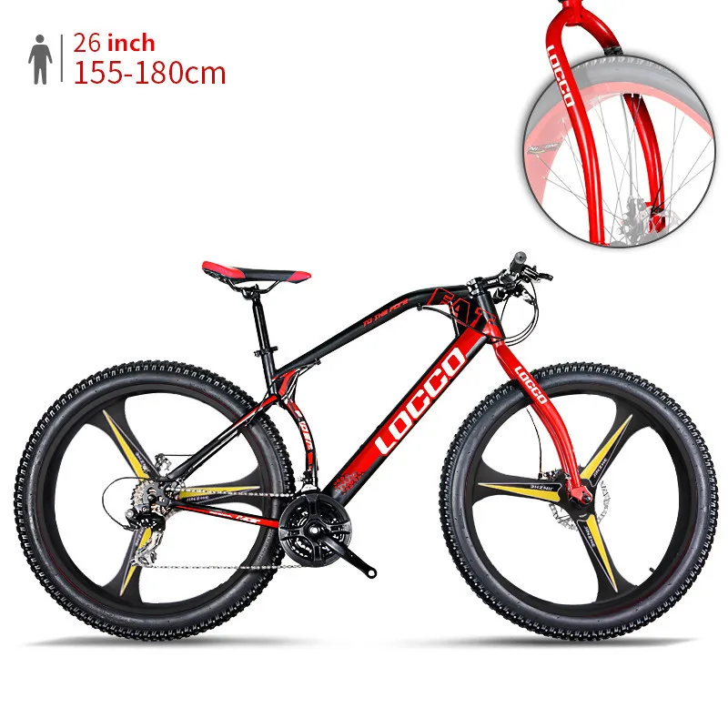 Бренд горный велосипед 3,0 дюймов ширина шина стальная рама 26 дюймов интегрально колесо вездеход внедорожный снег Пляж Спорт велосипед