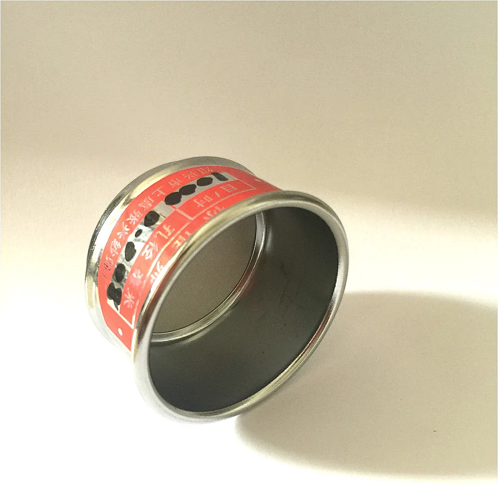 Стандартное лабораторное тестовое сито смотровое для отбора проб диаметром 6 см