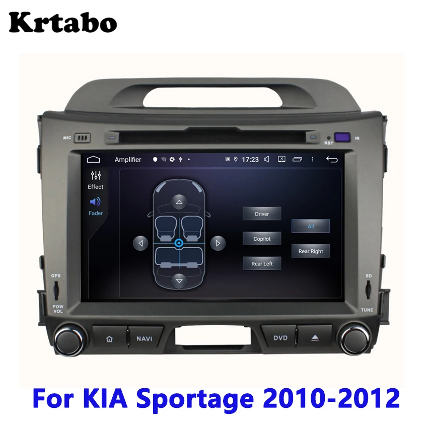 Krtabo для KIA Sportage 2010 2011 2012 автомобильный Радио Android мультимедийный плеер магнитофон автомобильный DVD gps навигация стерео