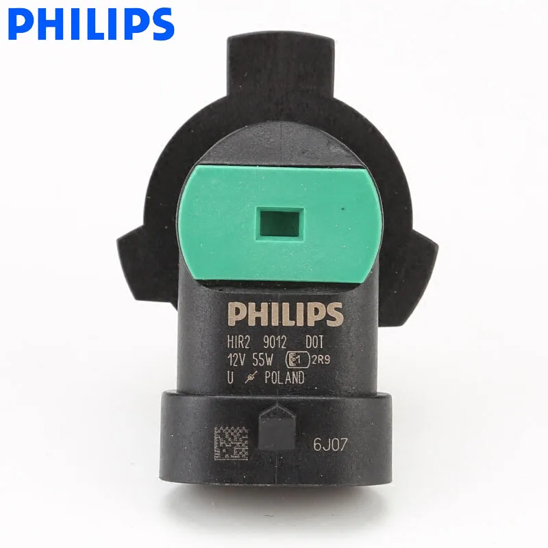 Philips 9012 H1R2 12V 55W PX22d стандартная оригинальная автомобильная фара Автомобильная галогеновая лампа ECE adprove 9012C1, 1X