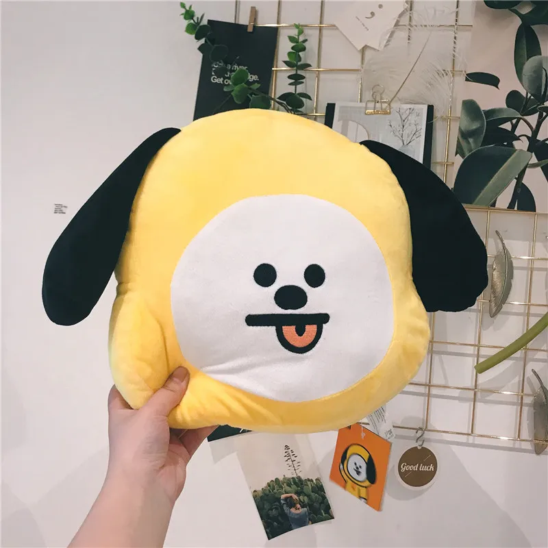 1 шт. k-кукла Pop! чучела Манг Коя ТАТА chimmy rj van shooky плюшевая игрушка милая собака животное кукла день рождения девочка подарок - Цвет: Цвет: желтый