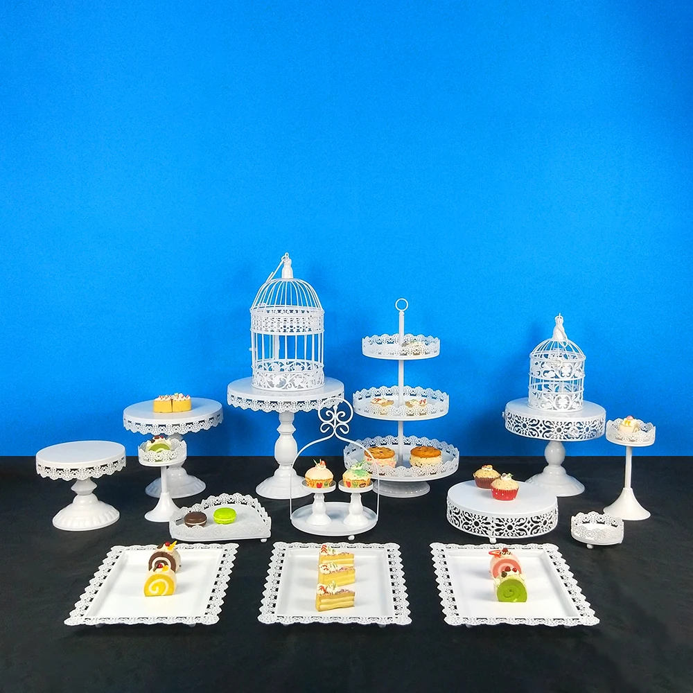 Tobs Cupcake Stand белый душевный торт стенд набор с кружевным краем для свадьбы, дня рождения, дня рождения, чая Инструменты для выпечки