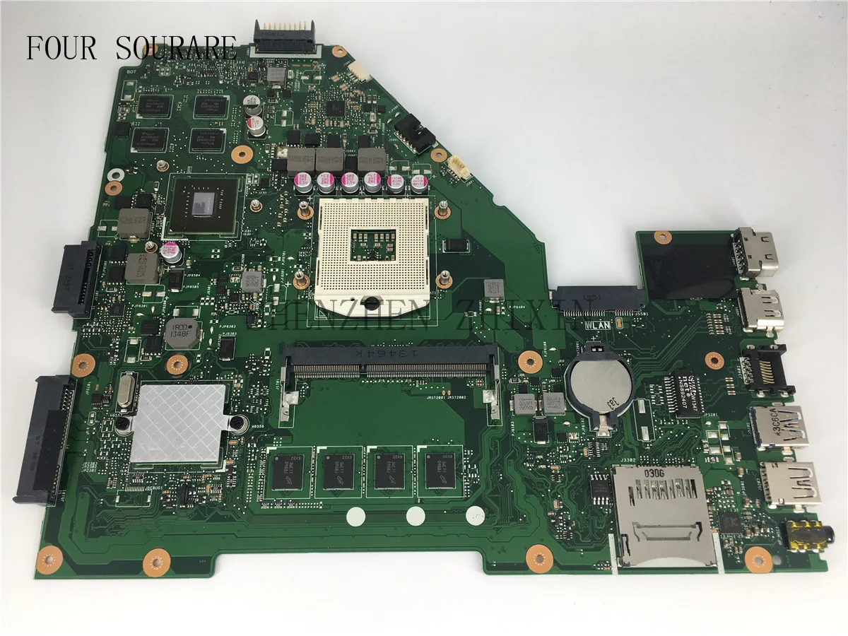 

Four sourare For ASUS X550VC X550V A550V laptop Motherboard X550VC Mainboard with graphic card test good