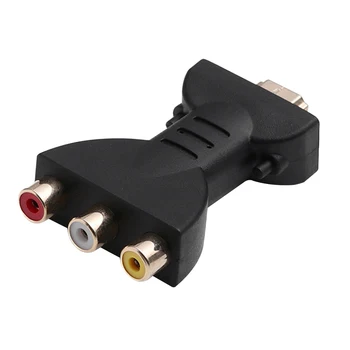 

HD to RCA Video Adapter TV DVD Projector 720P 1080P HD to AV Digital Video Audio Signal Converter