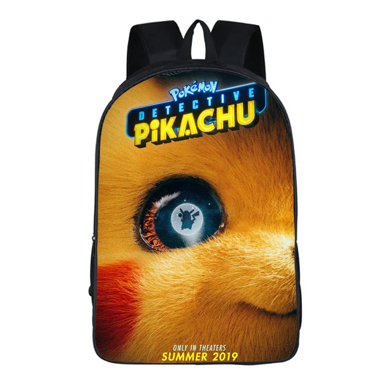 Аниме Рюкзак Pokemon Мальчики Девочки Школьные сумки Дети Рюкзак Пикачу для подростков дети подарок рюкзаки школьные сумки Mochila