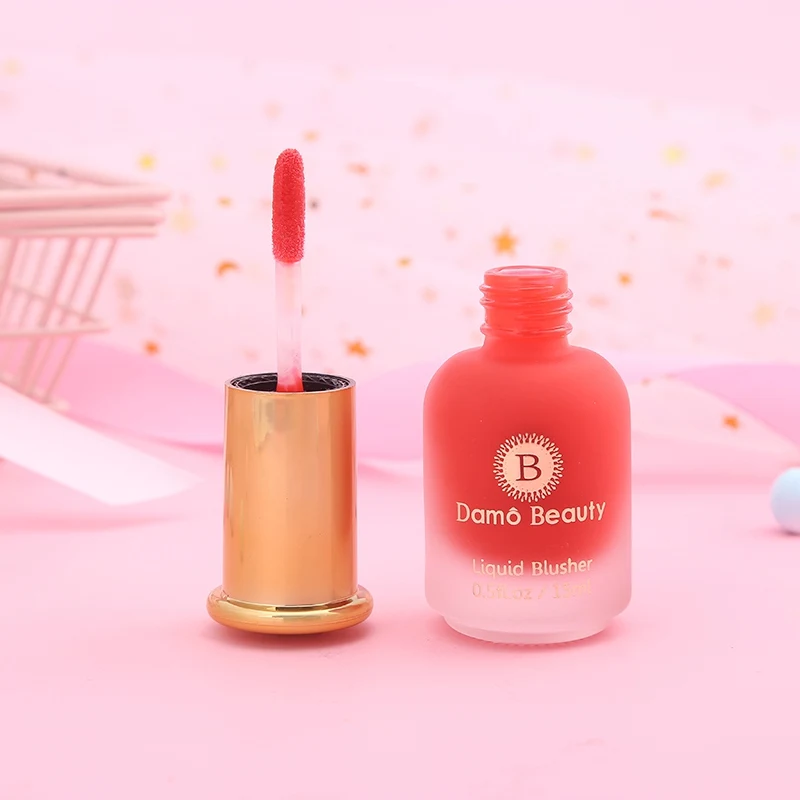 

4 Colors Cheek Liquid Blush Moisturizing Makeup Face Liquid Blusher Maquiagem Makeup Cosmetics