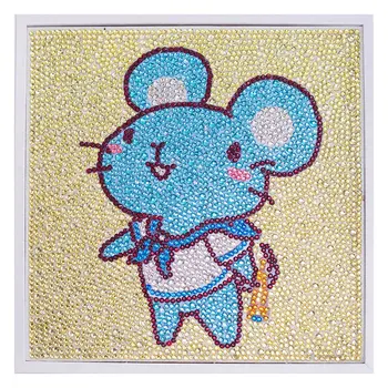 

Kids DIY Diamond Painting with Frame Kits Cute Animals DIY