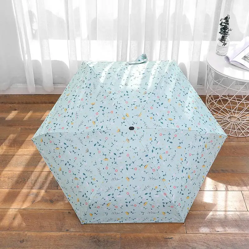 Мини карманный зонтик для девочек, зонты для путешествий, портативный складной зонтик для женщин, зонтик от солнца, анти-УФ, Parapluie