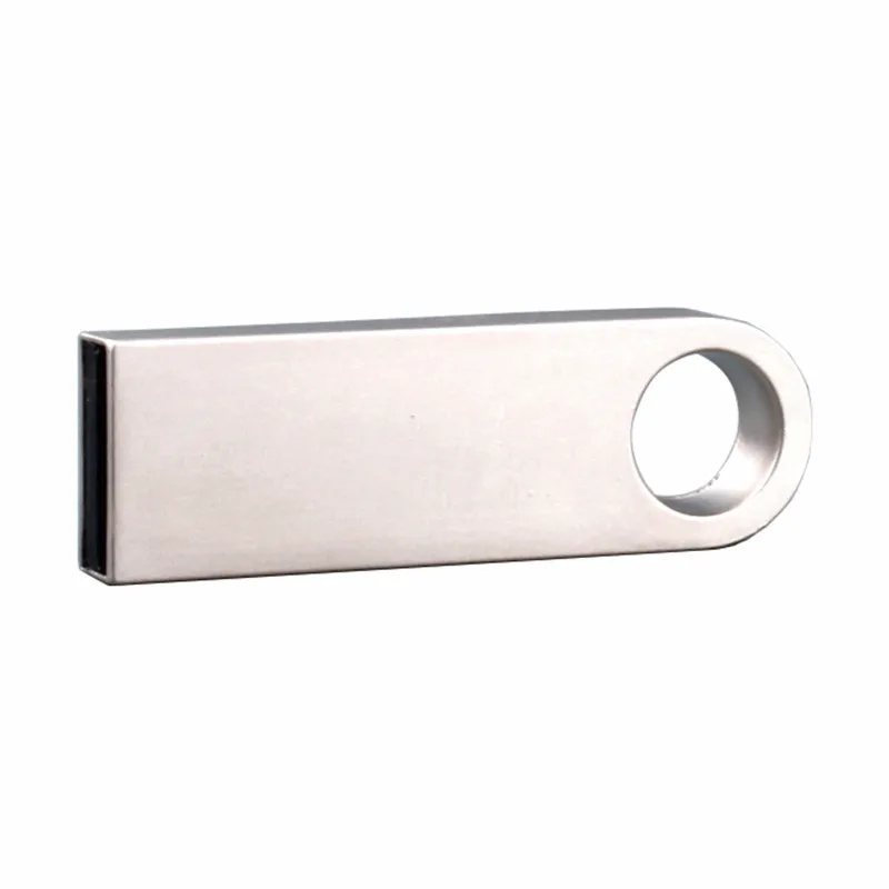 JASTER Usb флеш-накопитель металлический водонепроницаемый мини-ключ DIY логотип лазер 4 ГБ 8 ГБ 16 ГБ 32 ГБ флеш-накопитель usb 2,0 карта памяти подарок - Цвет: Silver