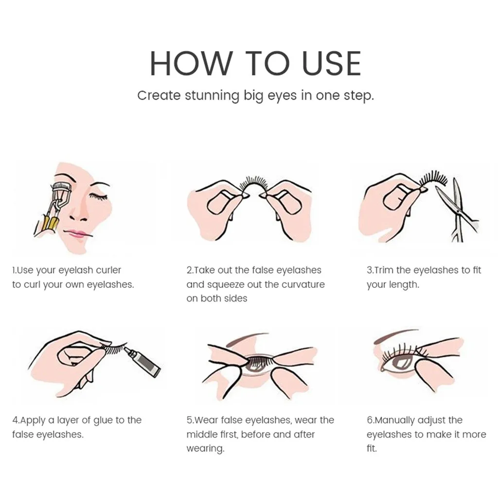 20 пар ресниц макияж maquiagem lashes maquillaje make up maquillage faux cils накладные ресницы для волос Z3