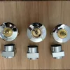 Square Handle Brass Switch Valve for Bathtub faucet shower mixer Bath faucet control valve Split five-hole cylinder side faucets 5