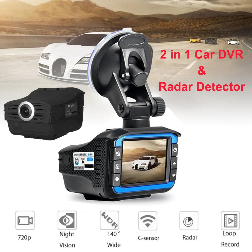 2in1 Full HD Car DVR Camera Radar Laser Speed Detector GPS Camera Video Recorder Dash Cam with G sensor Night Version Car DVRs|DVR/Dash Camera| - AliExpress