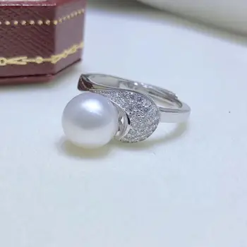 

925 Sterling Silver Ring Finger Ring Settings Adjustable Ring Findings Jewelry Parts Fittings Accessories, 3pcs/lot