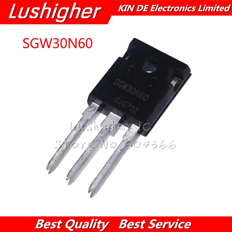 10 шт. G30N60 TO247 SGW30N60 TO-247 IGBT 600 в 30A | Электронные компоненты и принадлежности