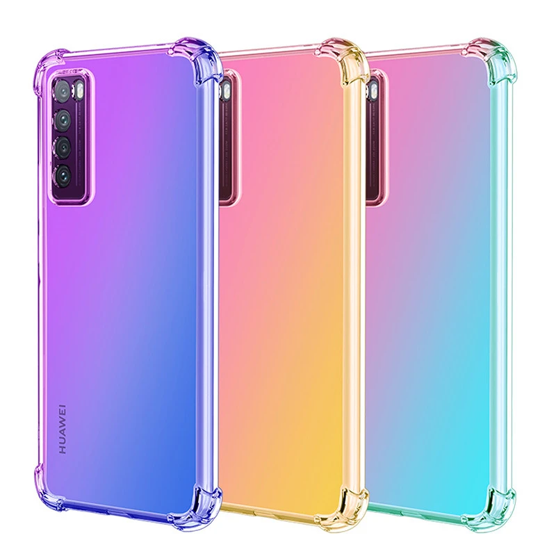 pu case for huawei Chống Sốc Dẻo Silicone Cover Ốp Lưng Điện Thoại Huawei Y7A Y9A Y6S Y8S Y9S Danh Dự 9X Pro 10X Lite X10 P Thông Minh Z S 2019 2020 2021 Ốp Lưng waterproof case for huawei