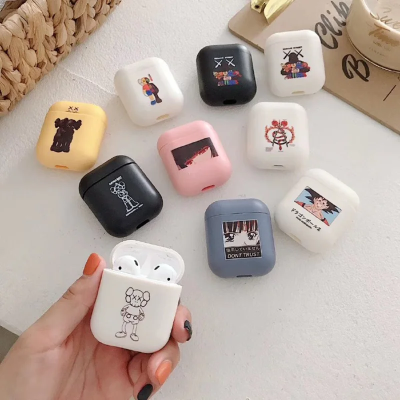 

Q UNCLE Fashion TPU Case for Apple AirPods 2 Silicone Cover Wireless Bluetooth Luxury Headphone Pouch Protective for AirPod Case