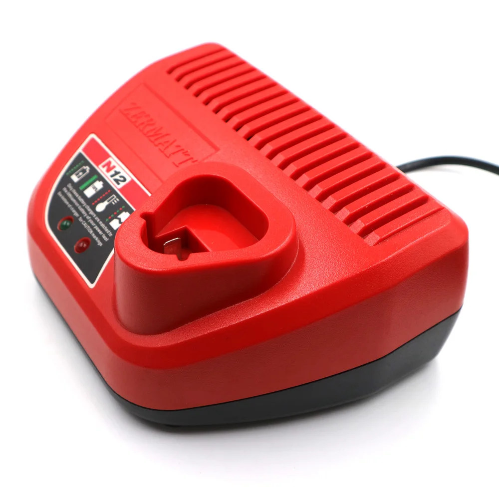 

MIL ch03 C&P 10.8V 12V Li-ion Battery Charger 48-11-2401 48-11-2402 C12B C12BX M12 48-11-2411 N12 Input Voltage 100-240V 3A