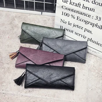 

New Lady's Wallet Ladies with Long Simple Straps and A Stylish Purse