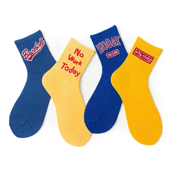 

SP&CITY Korean Style Letter Print Ankle Socks Harajuku Unisex Cotton Casual Sport Socks Female Fashion Student Socks Hipster Sox