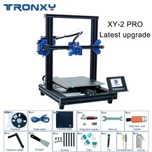 Tronxy последнее обновление XY-2 PRO 3d принтер DIY наборы повторная печать с отключением питания быстрая сборка Высокая точность автоматическое выравнивание