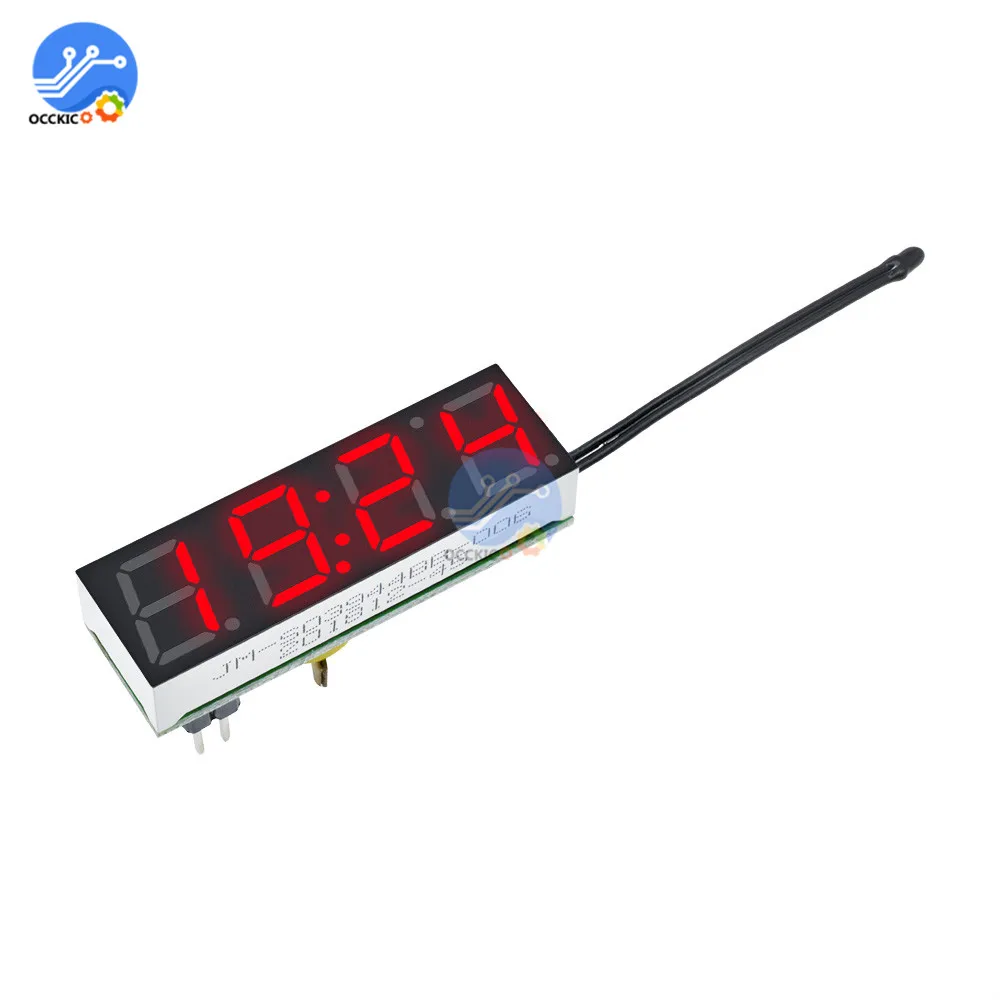 Красный 3 в 1 светодиодный DS3231SN цифровой модуль температуры часов DIY Электронный