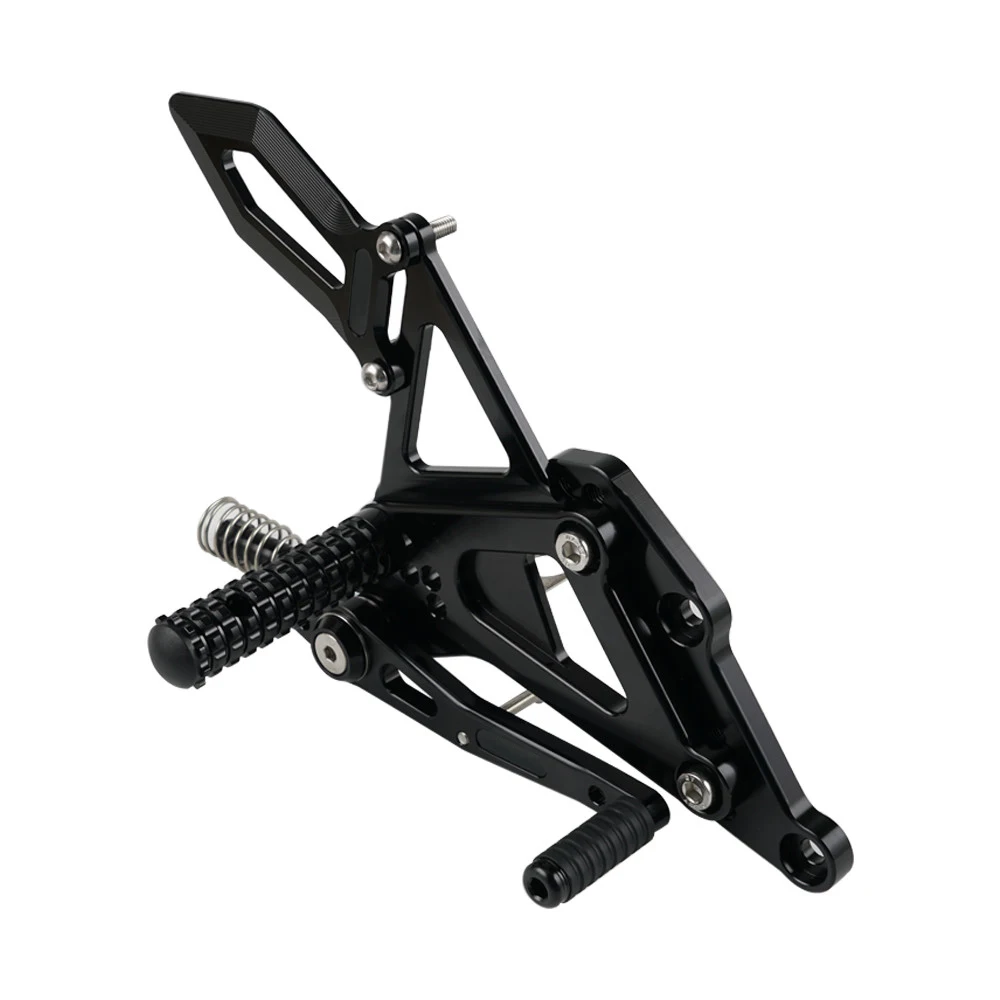 H2CNC мотоцикл Rearset Черный ЧПУ анодированный алюминий для Honda CBR250RR