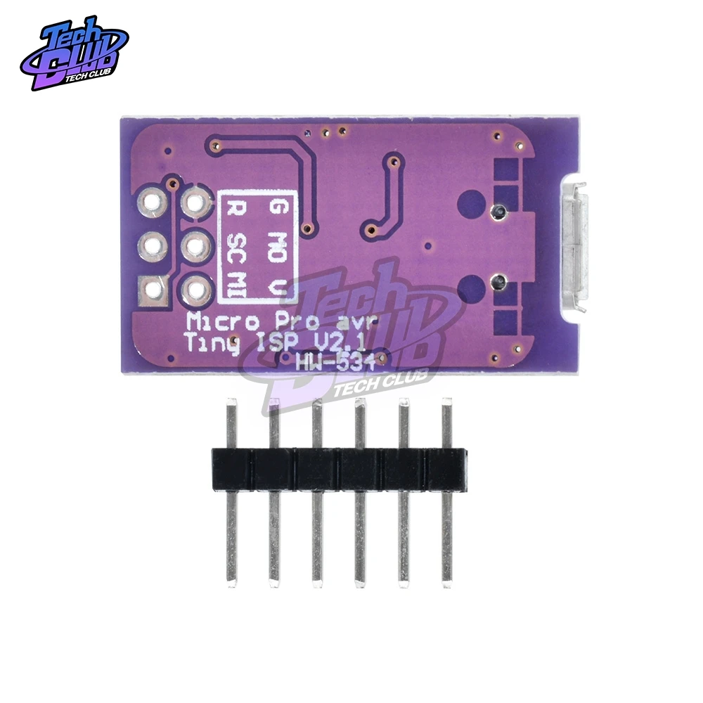 5 в микро usb Tiny AVR ISP ATTINY44 USBTinyISP программатор модуль для загрузчик ардуино
