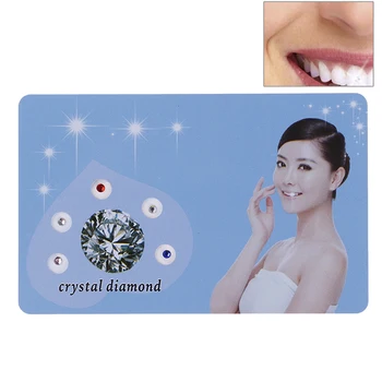 

5pcs/10pcs Dental Gems Jewelry Tooth Crystal Diamond Bur Teeth Whitening Acrylic Teeth Crystal Ornament Oral Hygiene