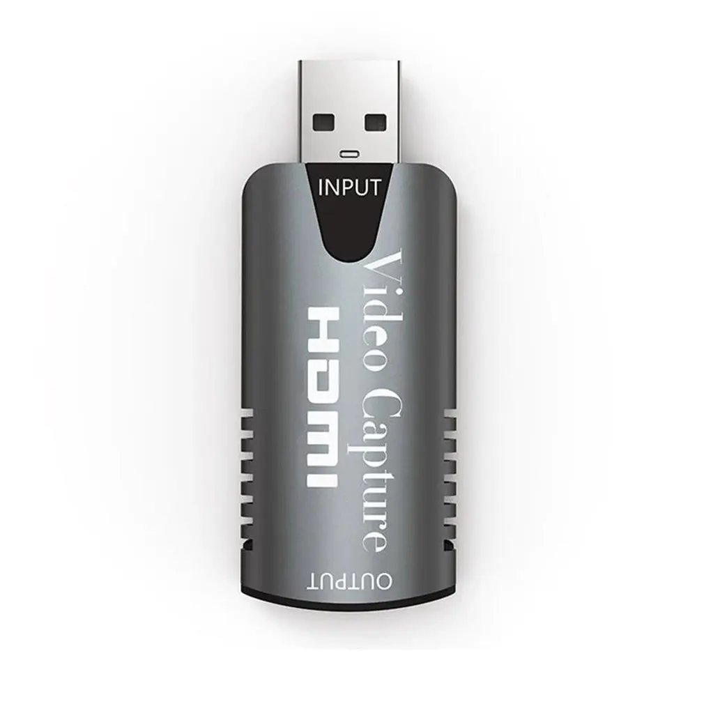Карта видеозахвата с HDMI на USB 2 0 HD рекордер 1080P для игр/видео в реальном времени