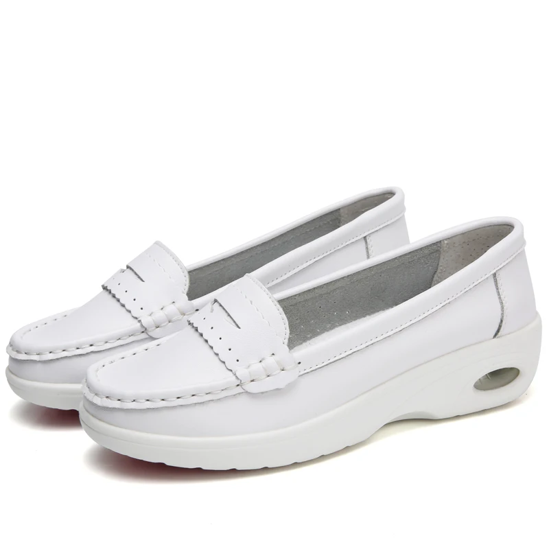 BEYARNE/Женская обувь на плоской подошве; женская повседневная обувь; мягкие удобные женские легкие туфли для медсестры; белые дышащие туфли на плоской подошве; zapatillas mujer