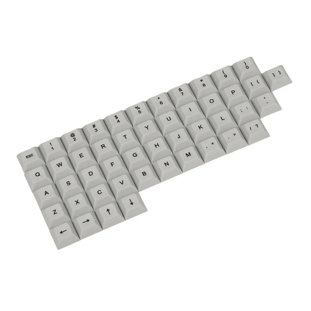 YMDK под заказ 48 клавиш краситель Sub PBT DSA Keycap буквенно цифровые клавиши для