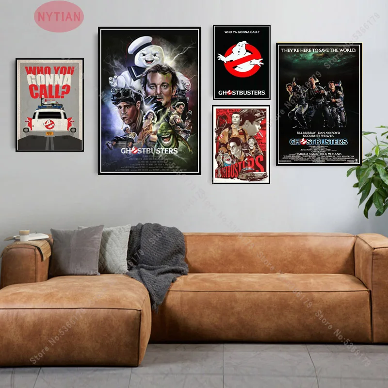 NT522 классический Ужасный фильм подарок новинка Постер охотников за дождем печать