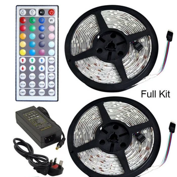 

RGBLED Strip 5m 2835 LED Strip Monochromatic Suit, Waterproof Type American Standard White Light For Living Room/Bedroom/Kitchen