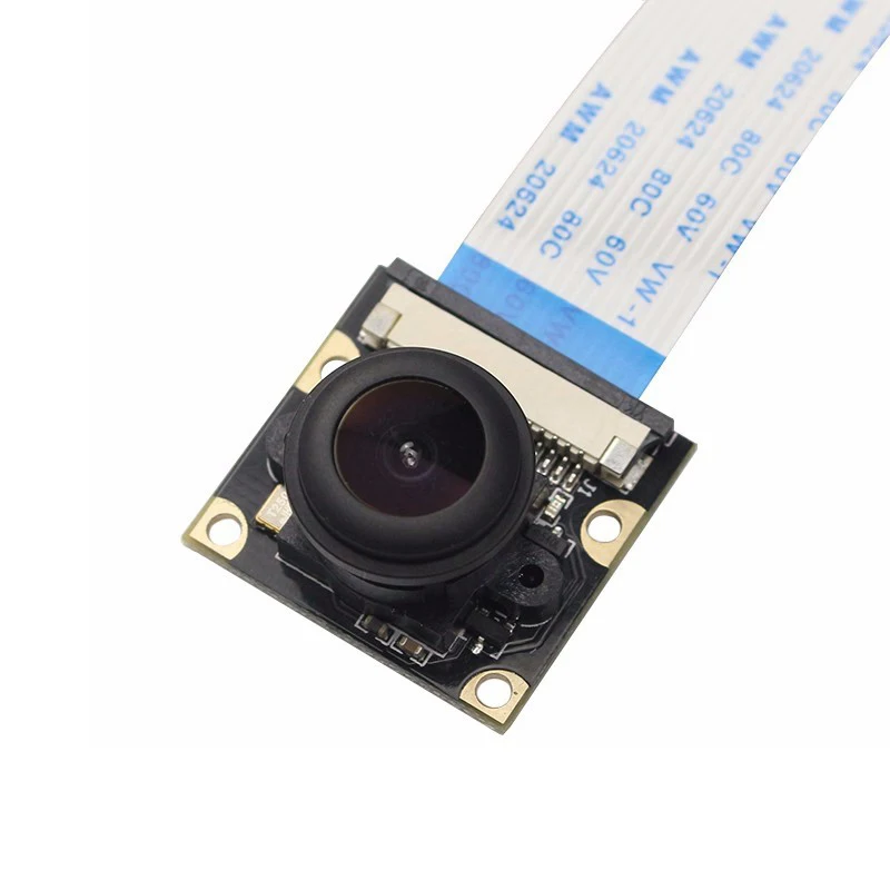 Raspberry Pi 4 Модель B камера ночного видения с фокусным расстоянием 130 градусов регулируемая видеокамера рыбий глаз для Raspberry Pi 3 Model B+ 3 B 4B