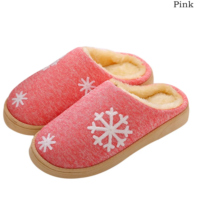 

Litthing Cotton Slippers 2019 New Couple Home Warm Shoes Small Fresh Non-slip Warm Month Bag With Cotton Winter Sippers Women