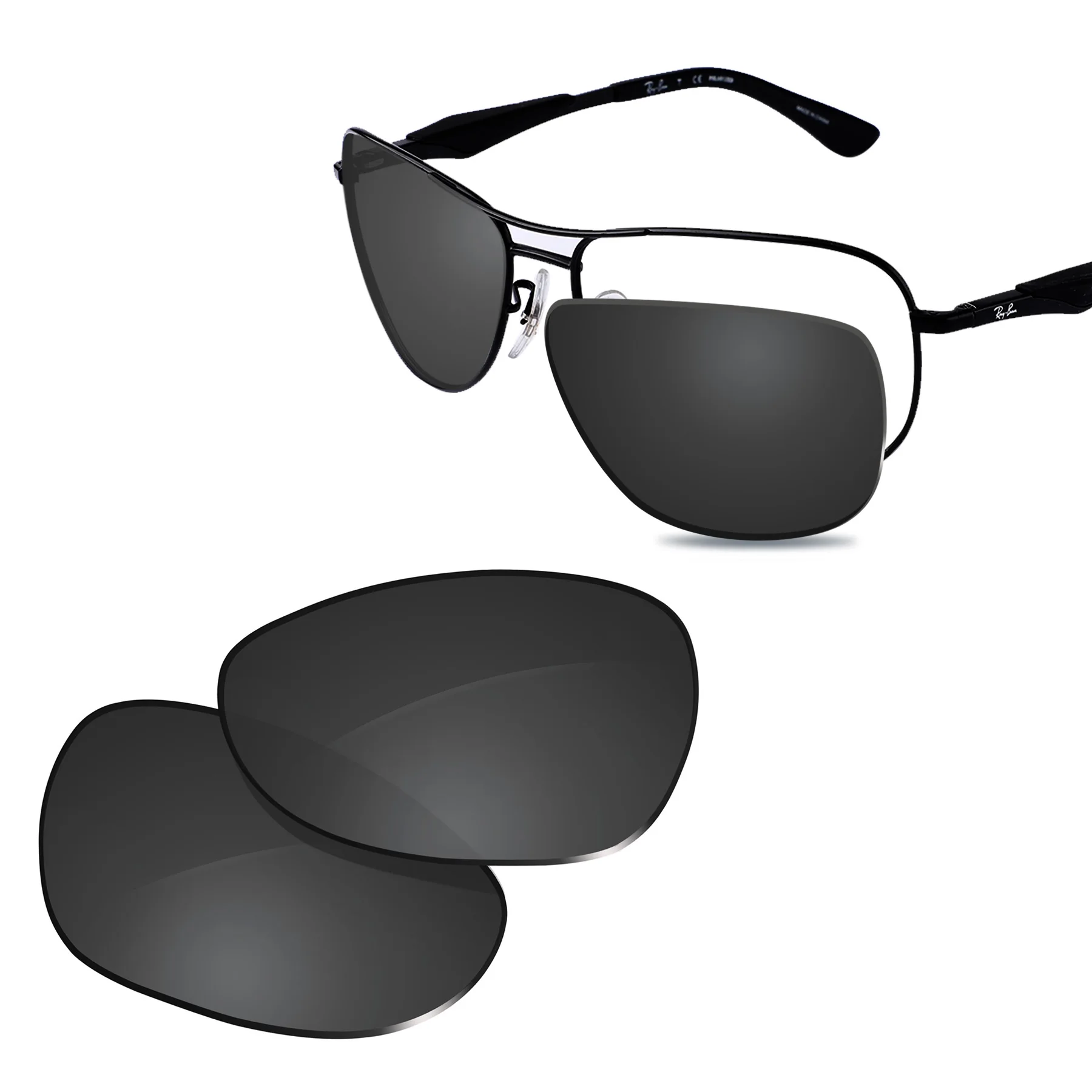 Glintbay New Performance Polarized Replacement Lenses for Ray Ban