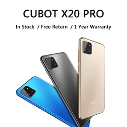 Чехол для CUBOT X20 Pro смартфон 128 ГБ Встроенная память 4000 мА/ч, Батарея Android мобильного телефона 6,3 ''капли воды Экран задние тройные Камера телефо...
