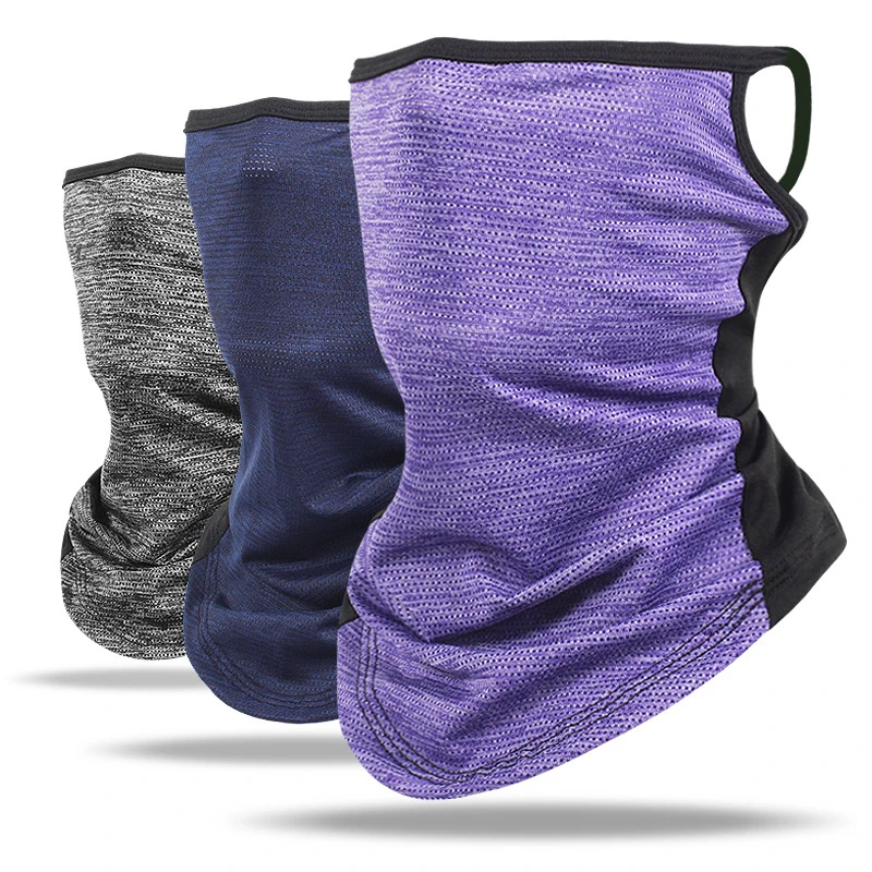 Summer Outdoor Fleece Warmer Neck Gaiter Thermal Half Face Tube Cycling Snowboard Skiing Hiking Bandana Scarf Men Women | Спорт и