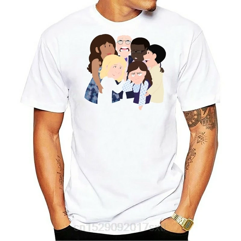 Printed Men T Shirt Cotton O-Neck tshirts The Good Place Short-Sleeve men T-Shirt - Цвет: WHITE