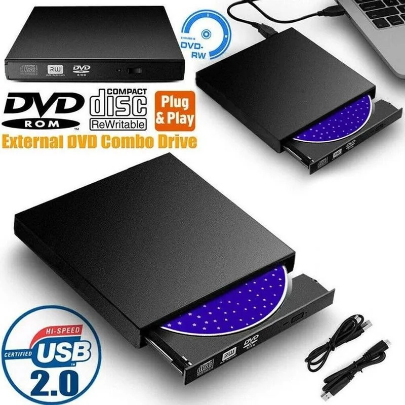 Внешний корпус для дисков USB 2 0 CD-ROM x 17 мм 1 шт. | Компьютеры и офис