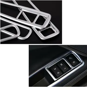

Car Switch Panel Cover Side Window Door Trim 4pcs For Jaguar XE 2015-2018