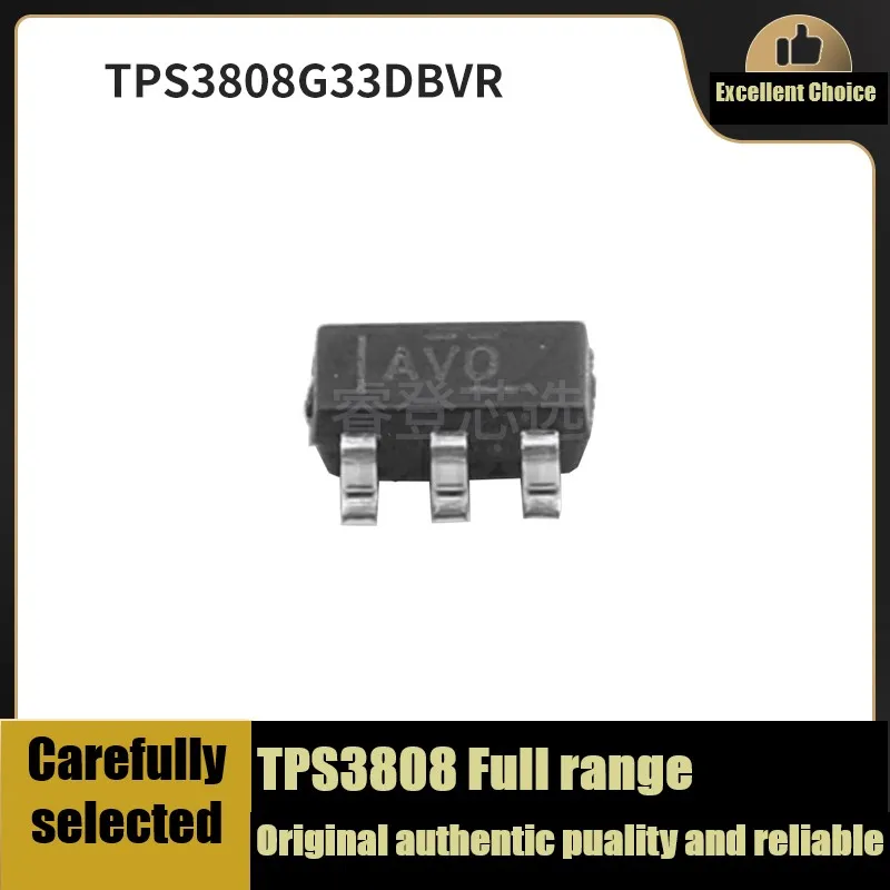 

10 шт.-1 партия схема мониторинга TPS3808G33DBVR SOT-23-6 оригинальный аутентичный TPS3808G33 TPS3808