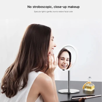 

Yeelight Lighting Makeup Mirror LED Daylight Vanity Light YLGJ01YL Portable LED Makeup Mirror With Dimmable Motion Sensor