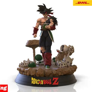

Dragon Ball Z 1/6 Son Goku Father and Brother Burdock Embrace Raditz GK Statue Resin Action Figure Collection Model Toys Y1189