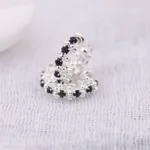 От производителя DIY аксессуары для ушей простые стежки прозрачные пластиковые плоские ушные иглы для ушей