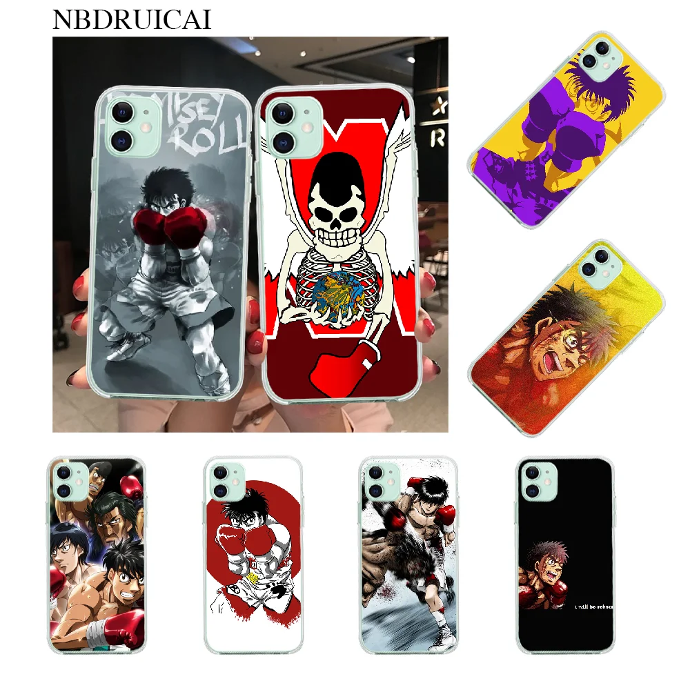 Мягкий чехол NBDRUICAI Hajime no ippo для iPhone 11 pro XS MAX 8 7 6 6S Plus X 5S SE XR|Бамперы| |