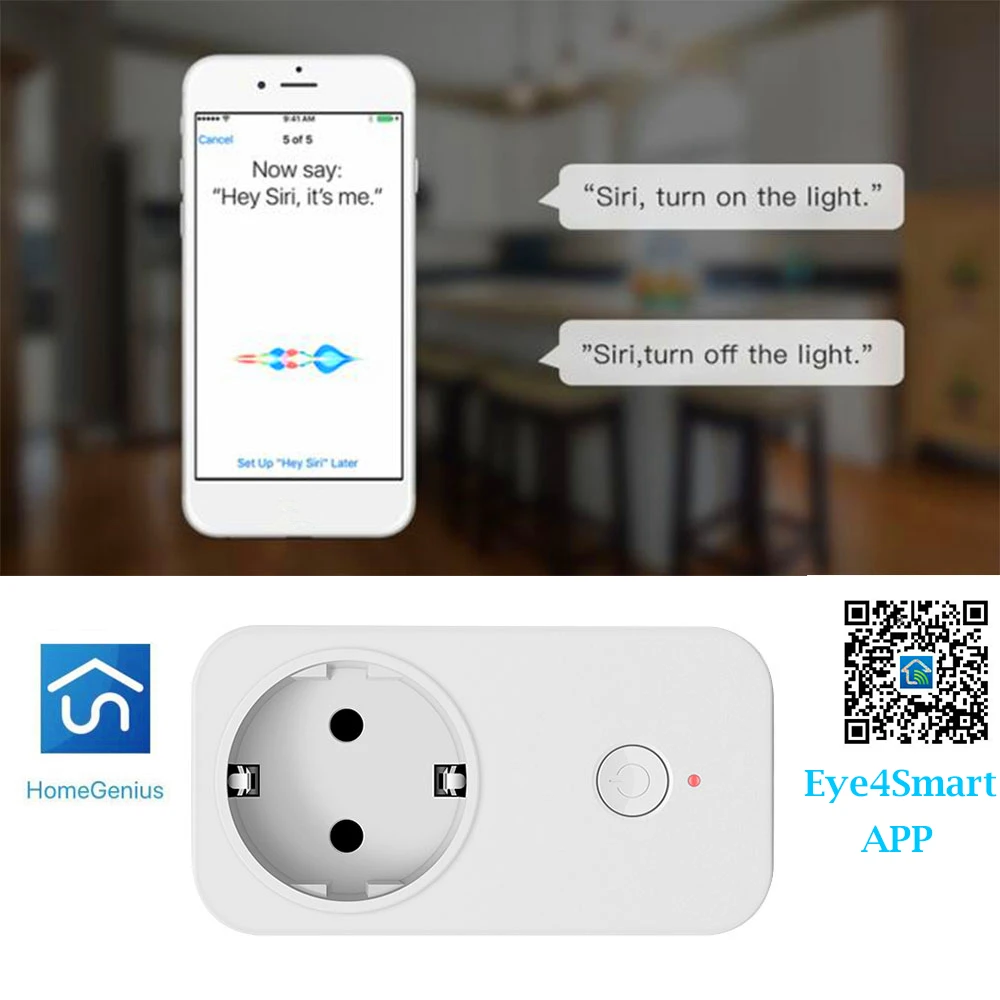 Timethinker Ws2 Tomada wi fi Inteligente Eua ue Homkit Plug para Apple Homekit Alexa Google Casa Siri Voz Controle Remoto Vstarcam - Image 5