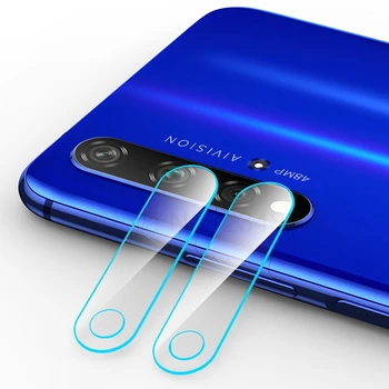 Перейти на Алиэкспресс и купить Стекло для объектива задней камеры для Huawei Nova 6 SE 5 t 5 t, защитное стекло, чехол для Huawei Honor V30 Pro 20 10i 20i Lite
