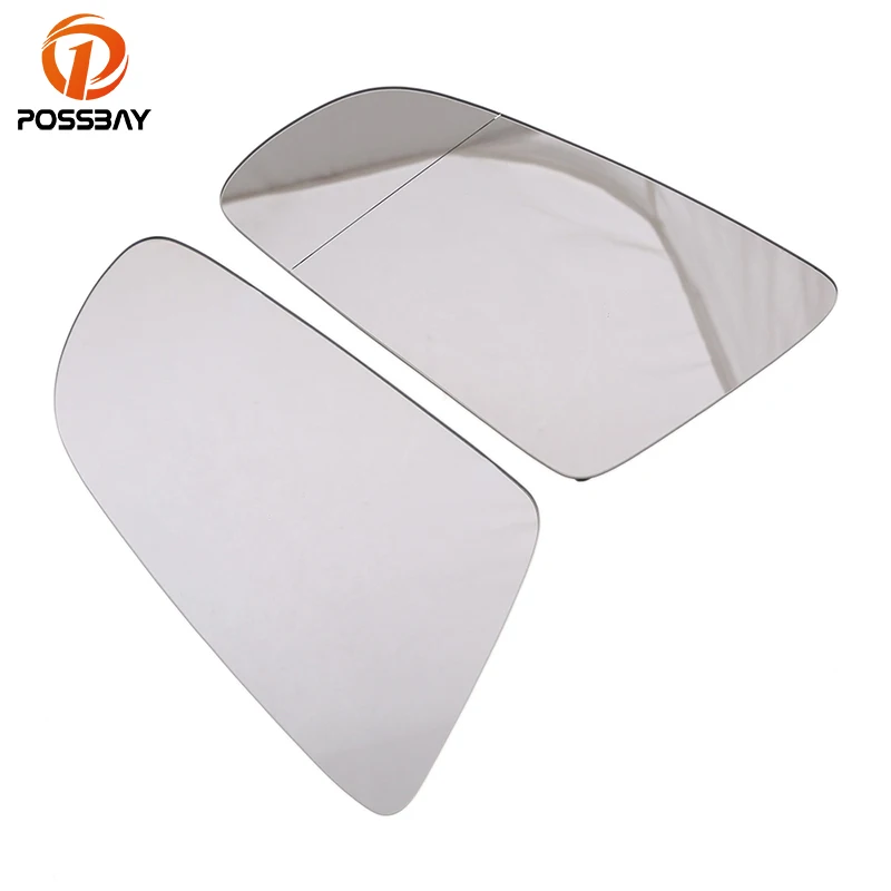 POSSBAY Car Door Wing Mirror Glass Rearview Side Mirrors for Audi A3 8P