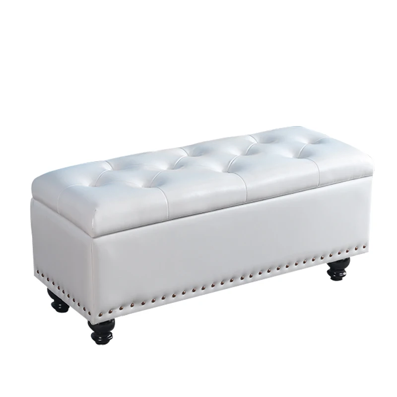 

Multifunctional creative storage storage door shoes stool sofa stool rectangular clothing store stool box